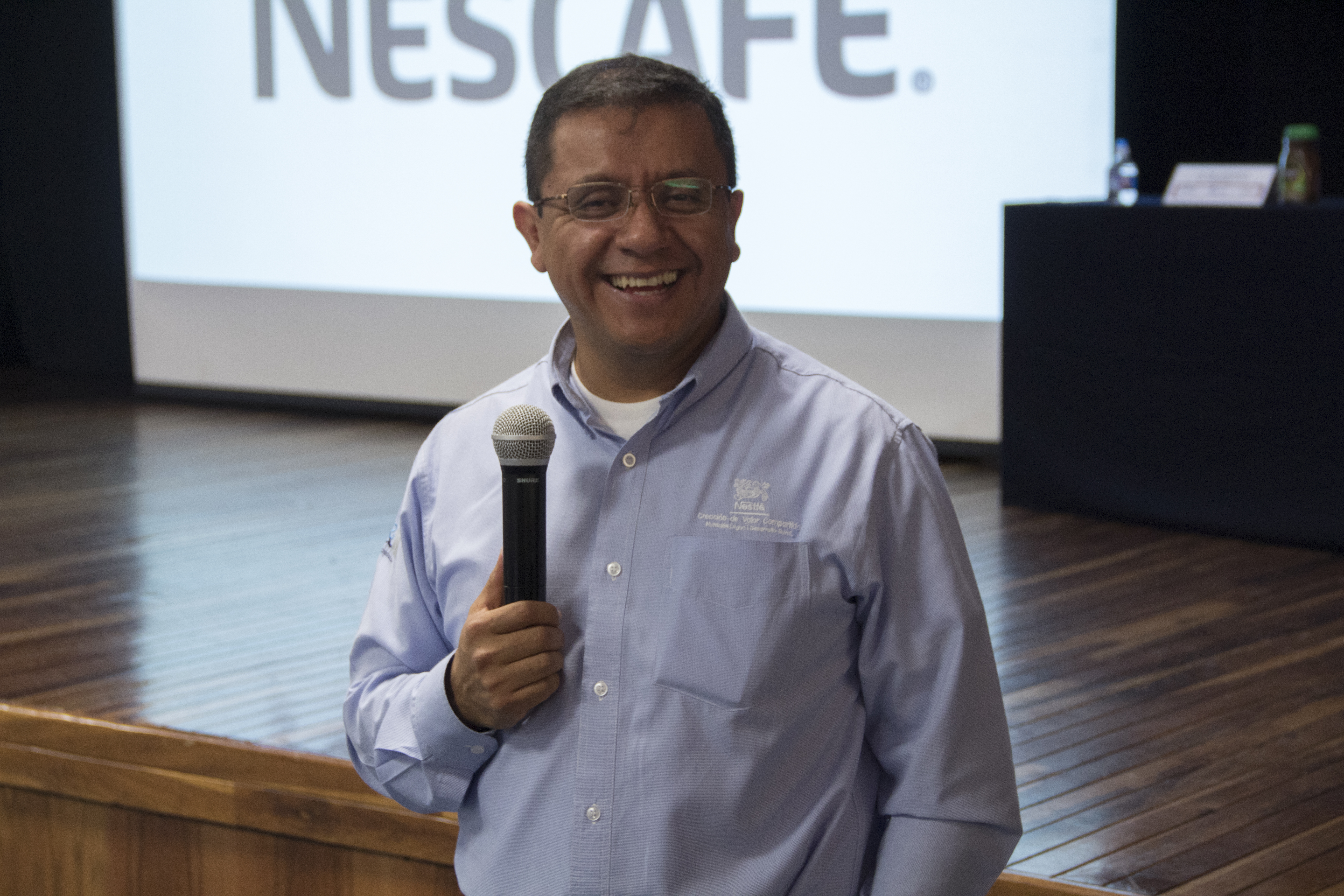 Emilio Díaz Carreto, Gerente de Abastecimiento de café, leche y cacao para Nestlé México ha liderado exitosamente este proyecto.