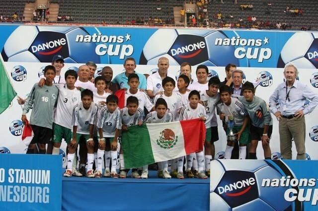 México se corona campeón en Sudáfrica en la Copa Danone 2010