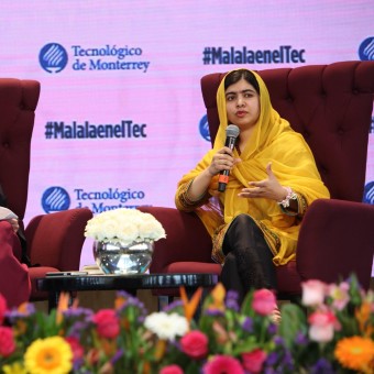 Malala en el Tec de Monterrey 