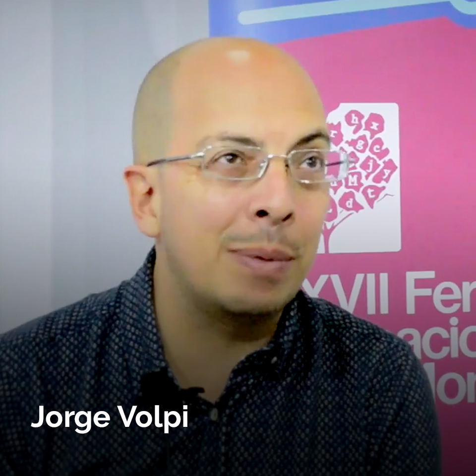 Jorge Volpi at the 2017 Monterrey International Bookfair