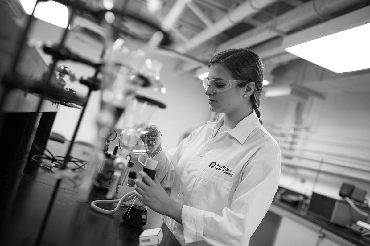 Alumna de Ingeniería Química del Tecnológico de Monterrey