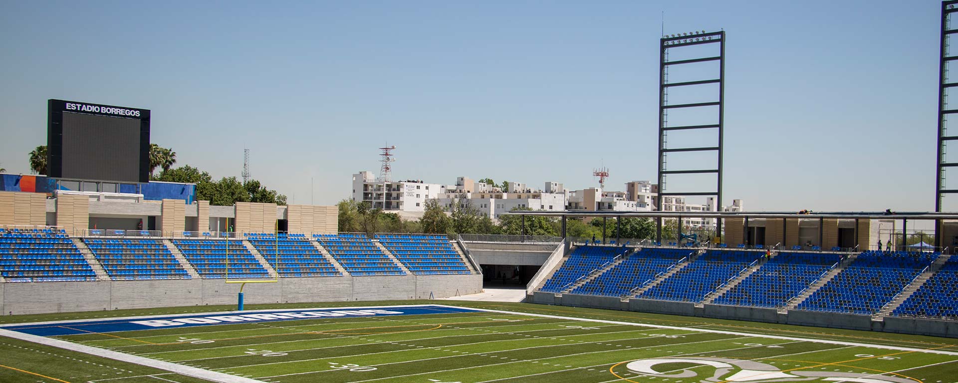 Panorámica Estadio Banorte del Tec de Monterrey