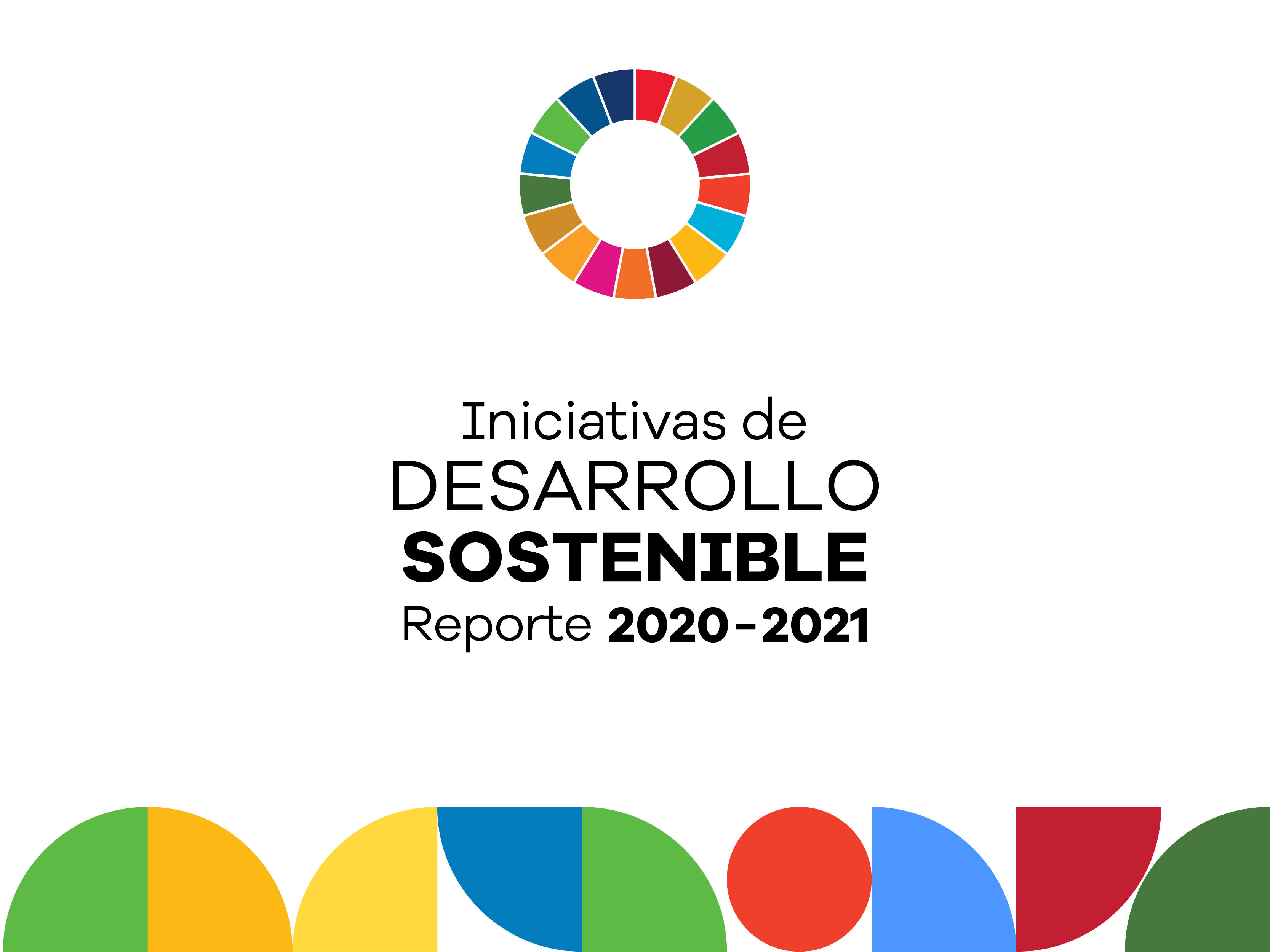 Iniciativas de Desarrollo Sostenible | Reporte 2020-2021
