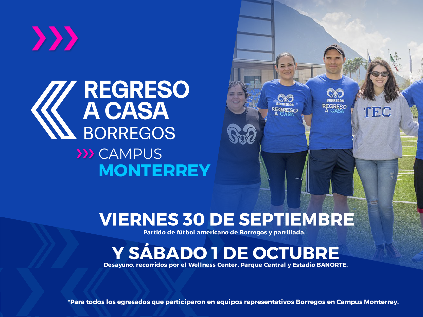 Regreso a Casa septiembre 2022 | Borregos Campus Monterrey