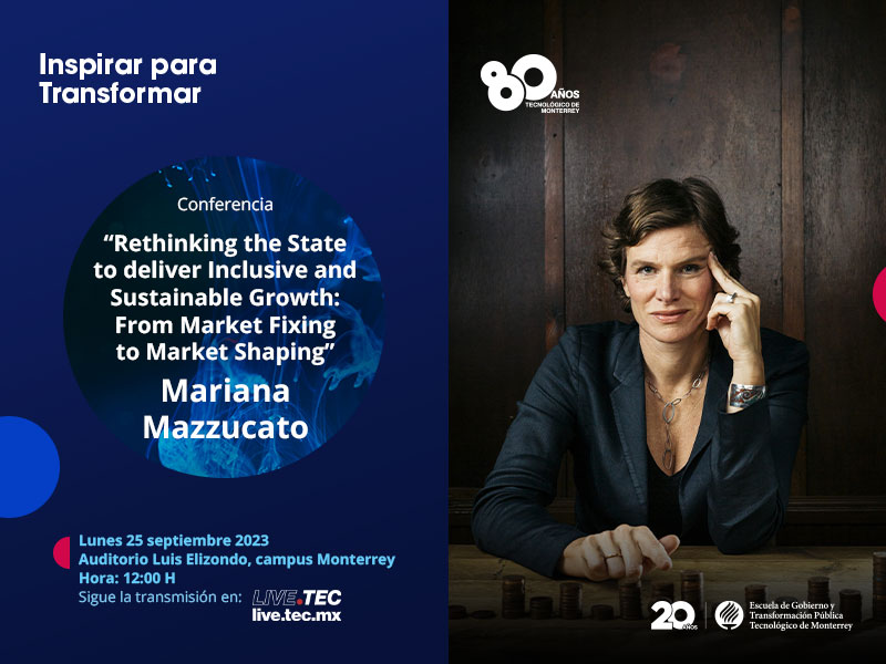 Conferencia Inspirar Transformar con Mariana Mazzucato