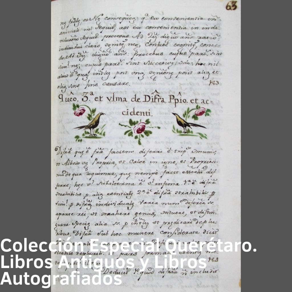 Colección Especial Querétaro. Libros Antiguos y Libros Autografiados