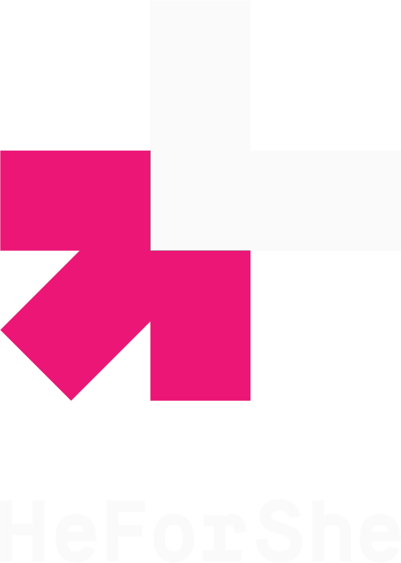 Logotipo HerForShe Acciones con perspectiva de género del Centro de Reconocimiento de la Dignidad Humana