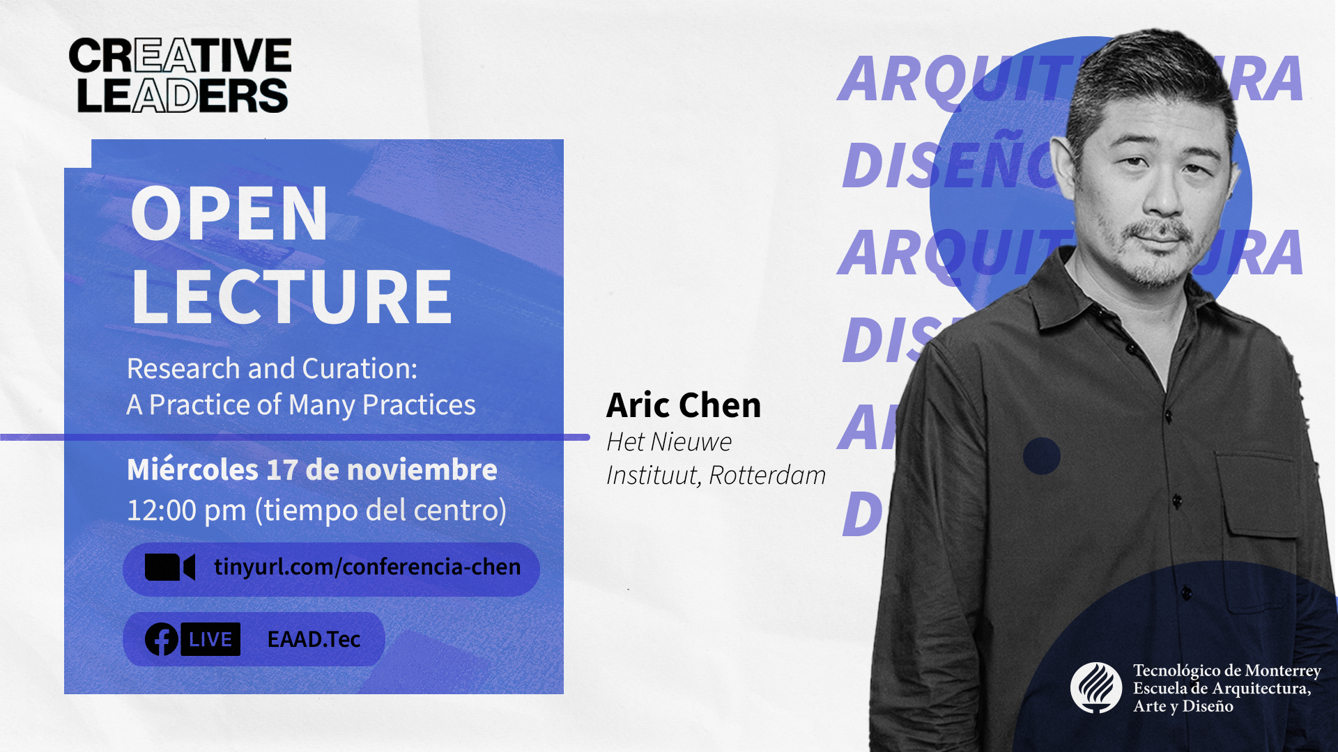 Conferencia Aric Chen: Open Lecture
