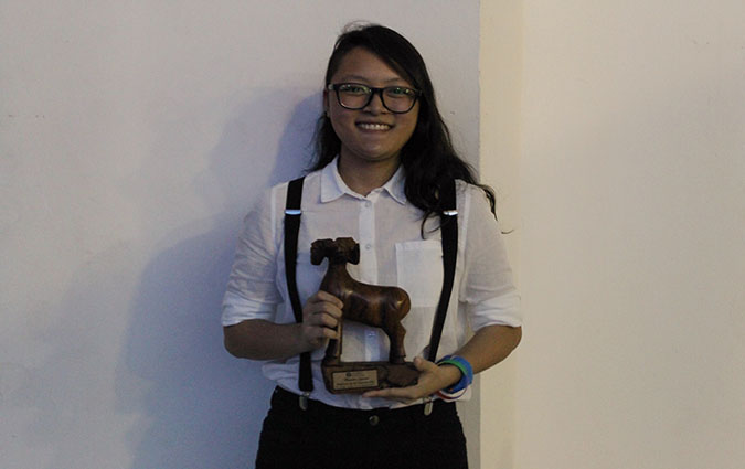 Pouleng Pun Fok, alumna PrepaTec e integrante del grupo Brunette