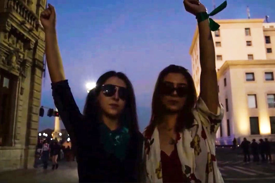 El paso por la ciudad de Chihuahua de la marcha un violador en tu camino fue documentada por Alessandra Vargas alumna del Teca campus Chihuahua