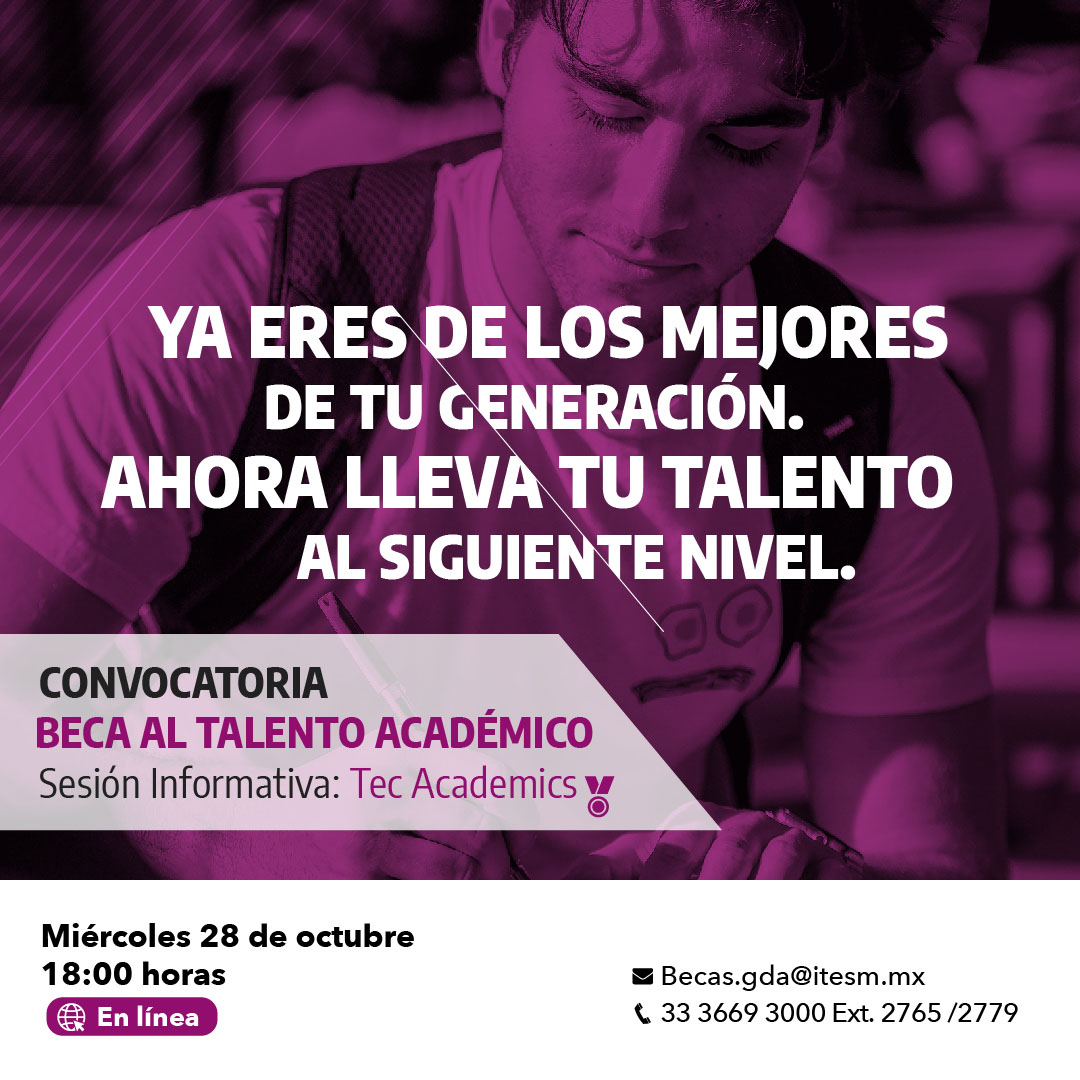 Beca al talento académico Universidad en Guadalajara