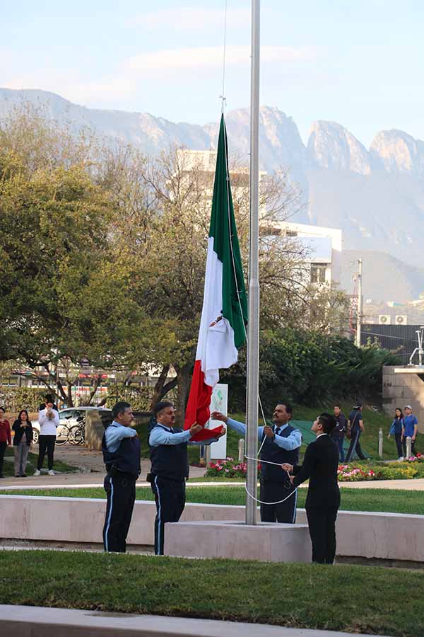 Día de la Bandera en el campus Monterrey