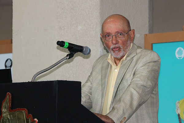 Eduardo Matos, en el Congreso Internacional México Transatlántico
