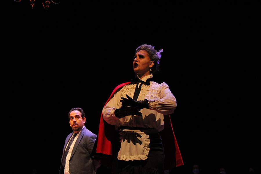"El verdadero Inspector Hound" se presentó en el Auditorio Luis Elizondo