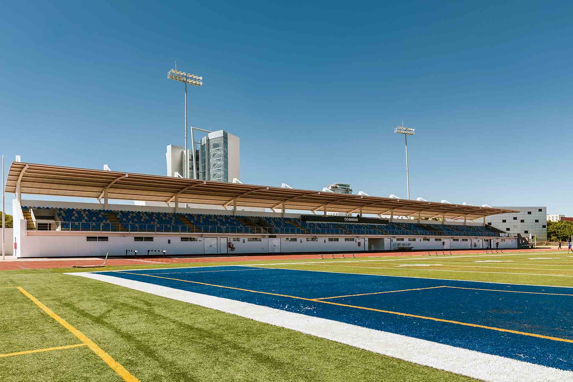 Estadio de fútbol americano en universidad en Querétaro