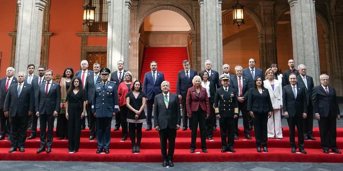 Gabinete del presidente Andrés Manuel López Obrador.