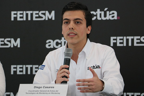 Diego Casares, coordinador general de Actúa 2018