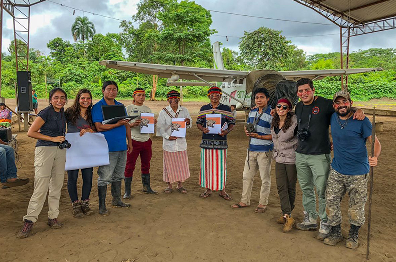 Alumnos visitan la amazonia ecuatoriana