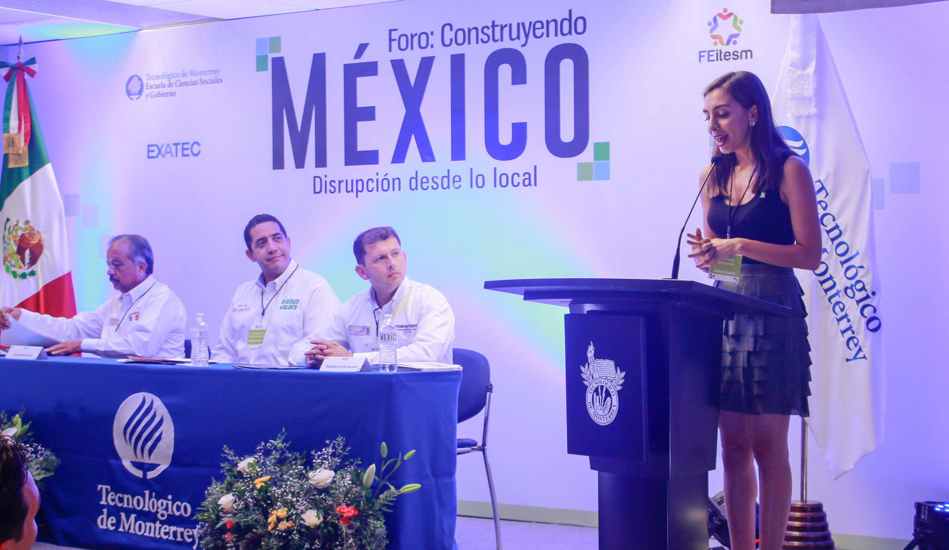 Julia Kelly expresó sus inquietudes como presidenta de la Federación de Estudiantes del Tec en Sinaloa