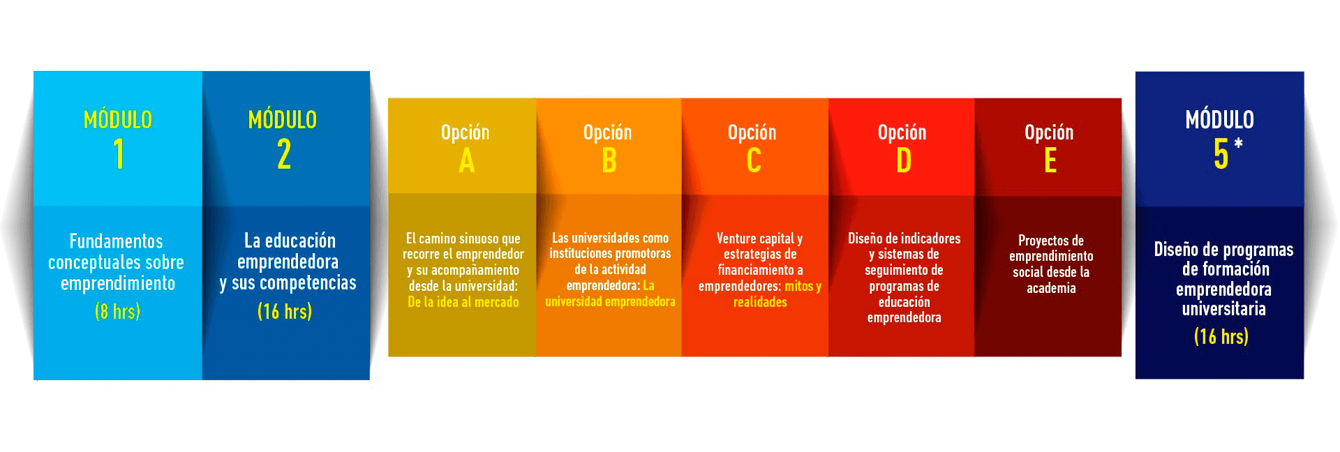 Módulos de formación