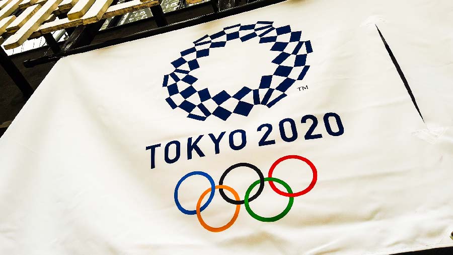 Bandera de las olimpiadas Tokyo 2020
