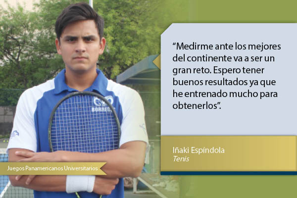 Iñaki Espìndola, deportista del campus Monterrey