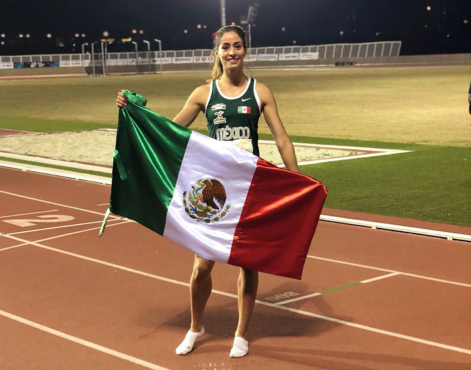 Paola Morán atleta del Tec campus Guadalajara.