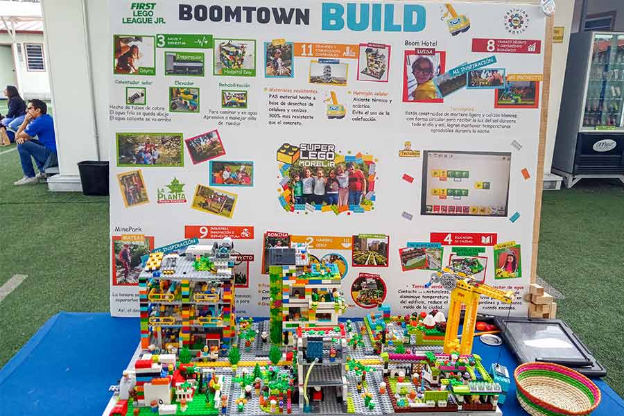 Proyecto First LEGO League Junior Super LEGO Morelia, Construcción de LEGO