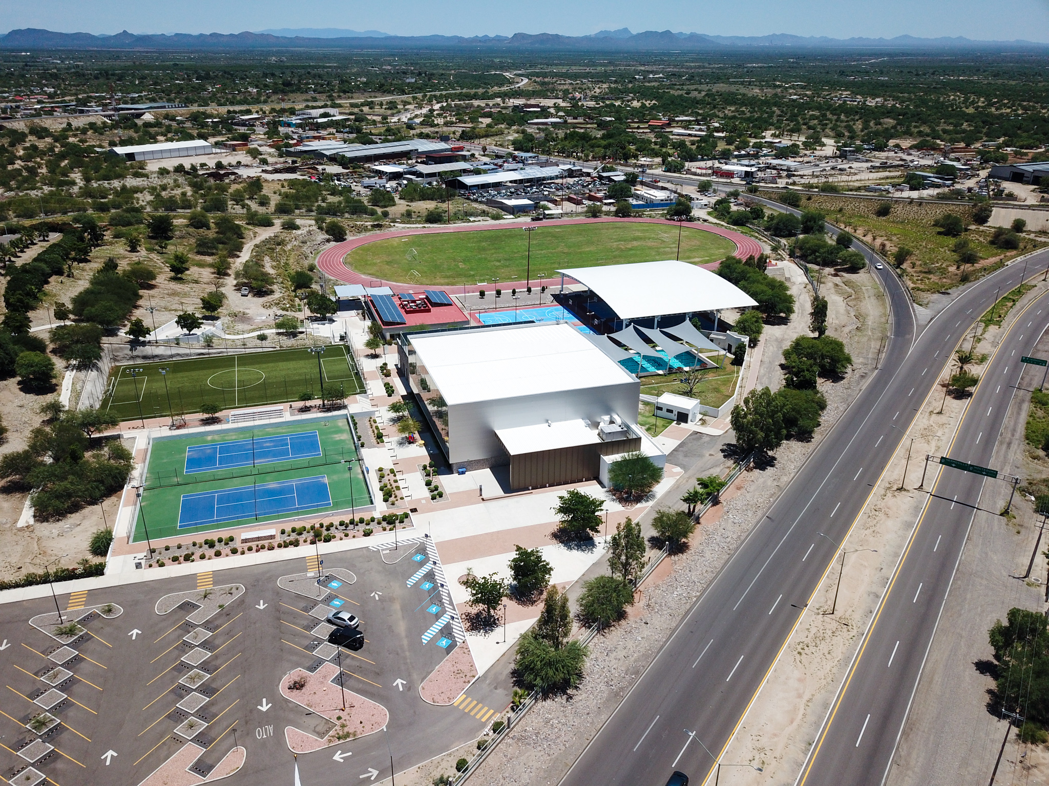 Centro deportivo de campus Sonora Norte.