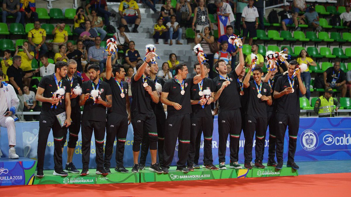 El representativo mexicano de voleibol de sala ganó el bronce en los Centroamericanos.