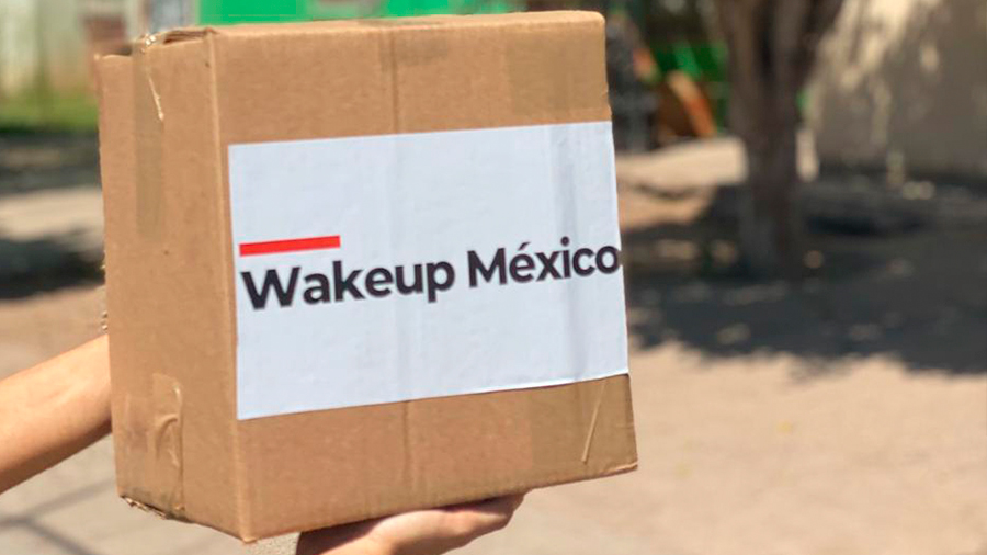 Wakeup México despensa ante Covid-19