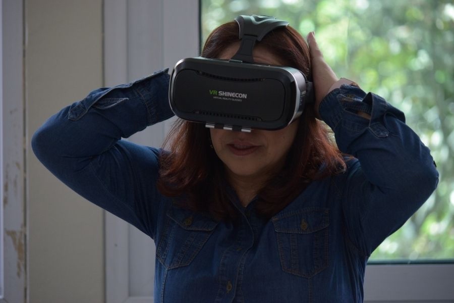 La realidad virtual fue un recurso utilizado durante el desarrollo de "Best-Self Stories" para realizar proyectos relacionados con el manejo de las emociones.