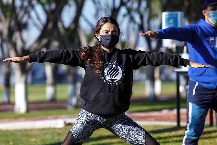 Comenzaron actividades estudiantiles en el Tec campus Querétaro, con clases al aire libre bajo las normas sanitarias actuales.