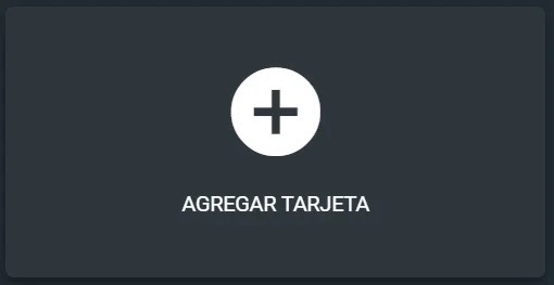 agregar tarjeta