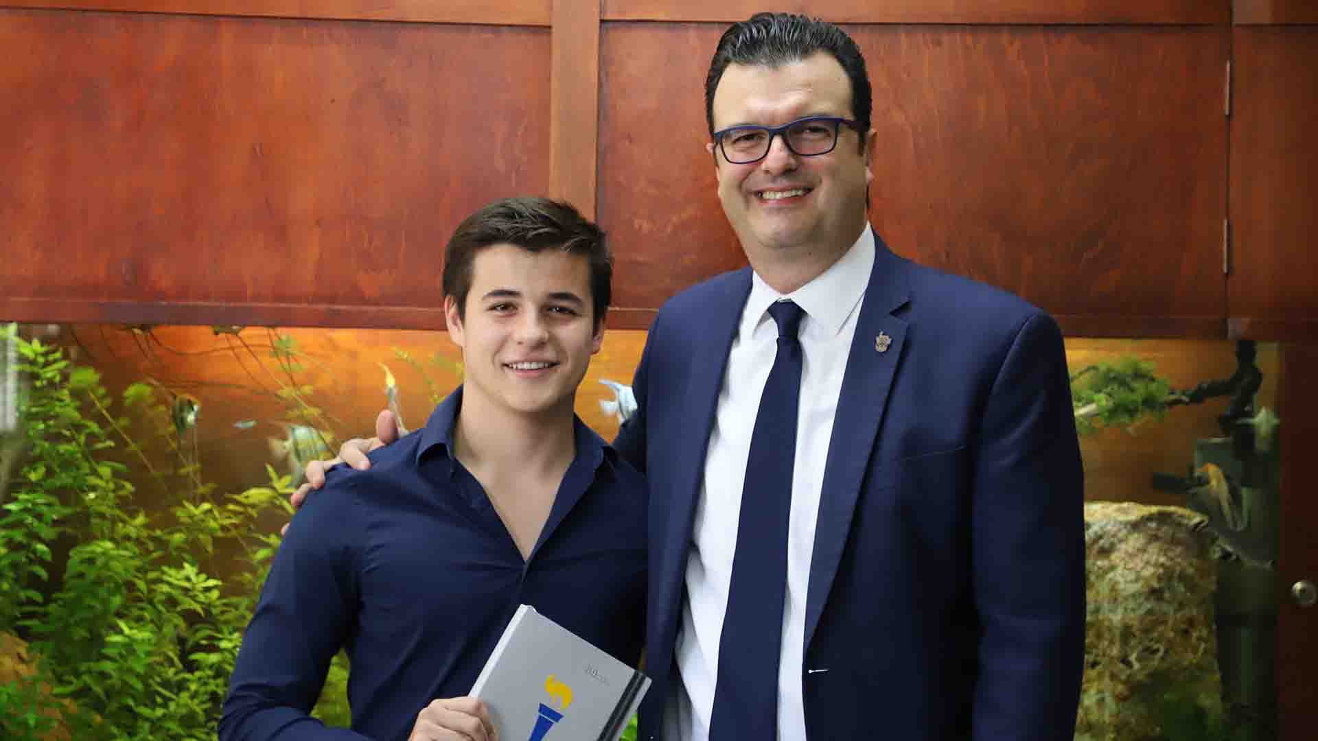 Alejandro de la Garza, Beca al Talento Emprendedor en 2019
