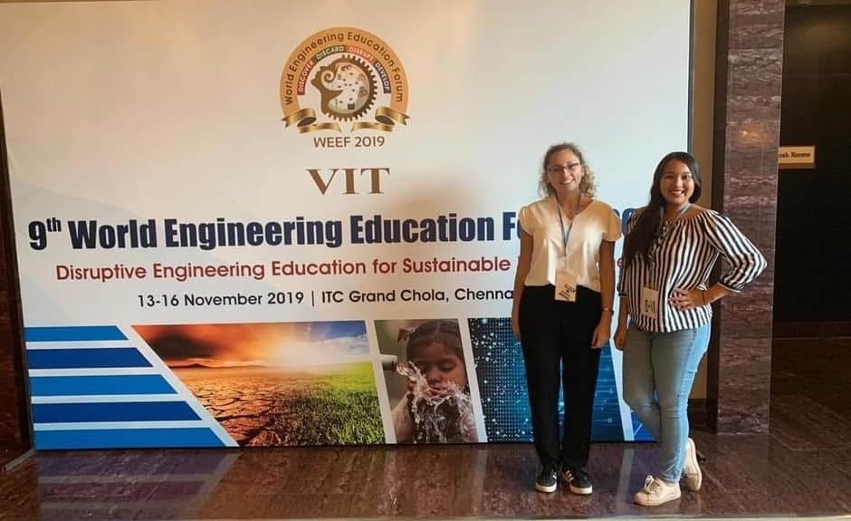 Alumna Tec participa en foro de Educación en Ingeniería en la India