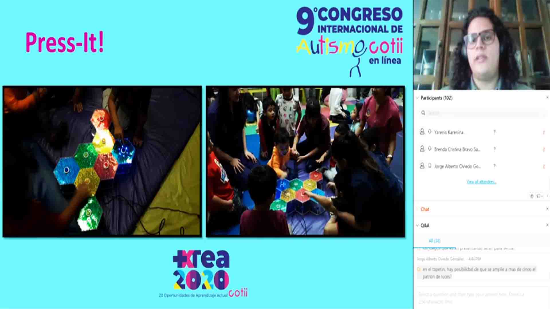 Alumnos de Mecatrónica del Tec Laguna participaron en congreso internacional de autismo