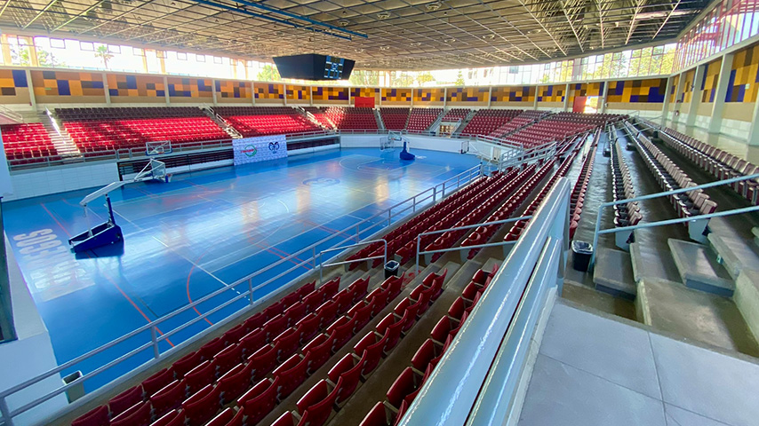 Vista Lateral Cancha Arena Borregos Venues Estado de México