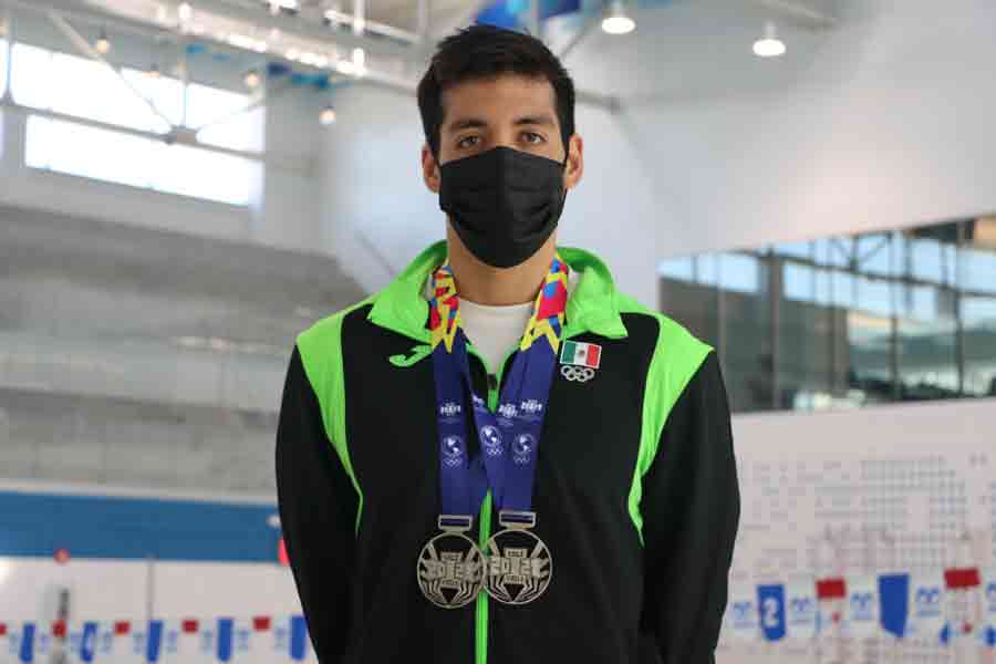 Ariel Molina obtuvo dos medallas de plata.