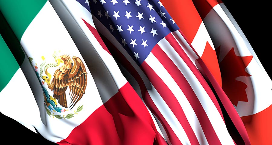 México, Estados Unidos y Canadá