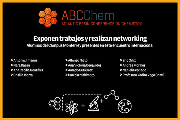 Participantes del Tec de Monterrey en ABC Chem 