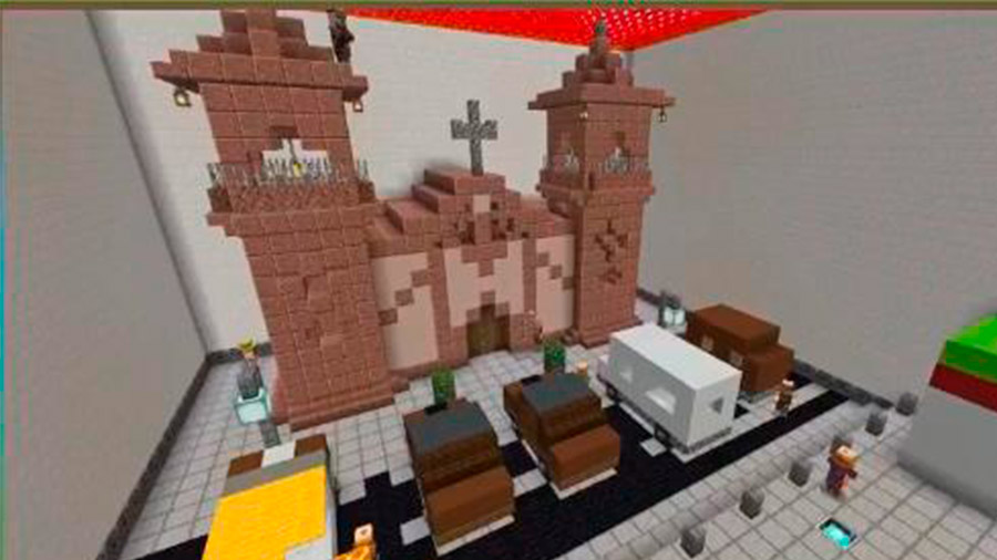 Construcción monumentos con bloques 3D Torneo PrepaTec Navojoa