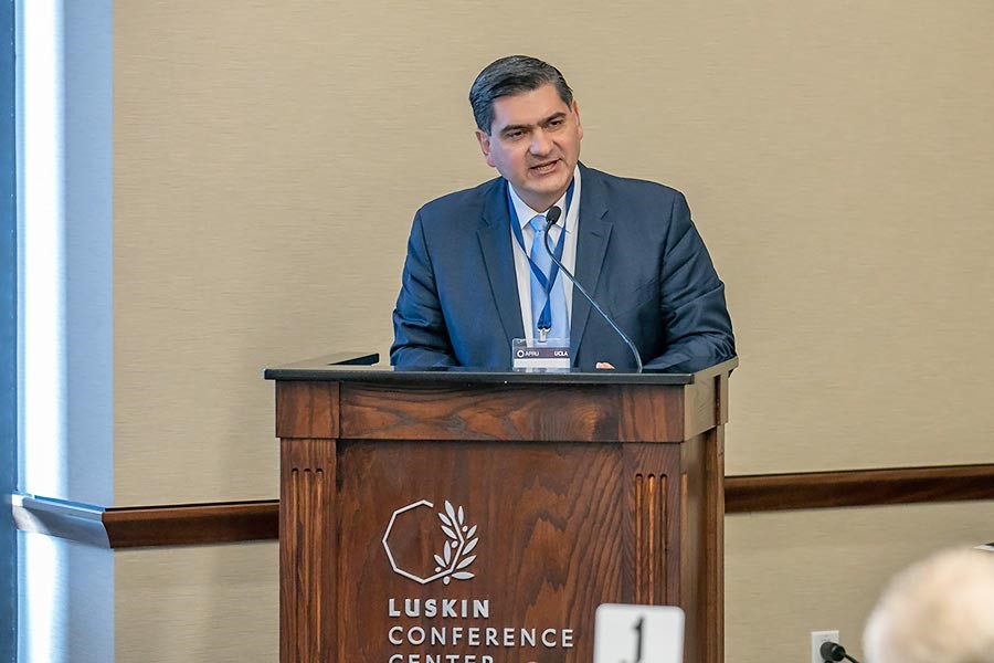 David Garza, rector del Tec de Monterrey en la reunión de la APRU. Imagen: Flickr de APRU.