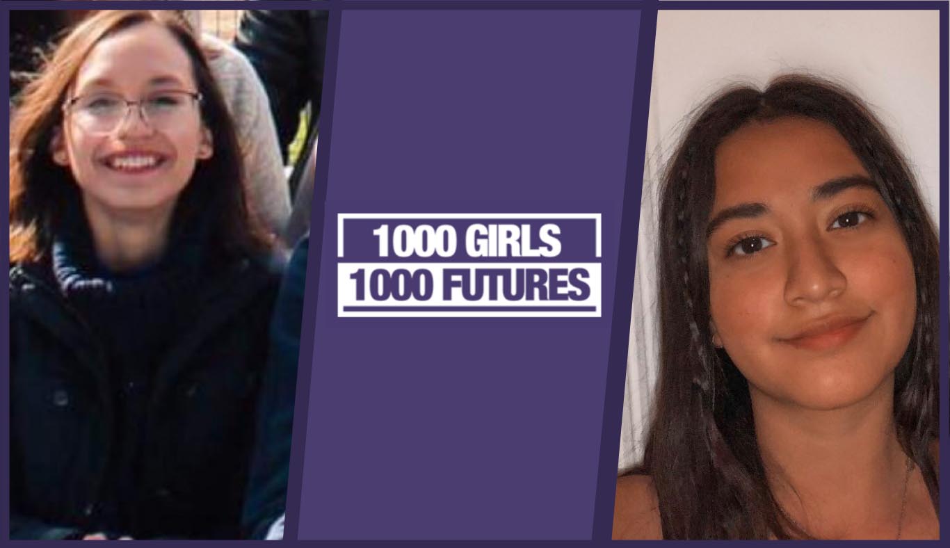Dayana Borrego y Paula CAmacho en 1000 Girls, 1000 Futures