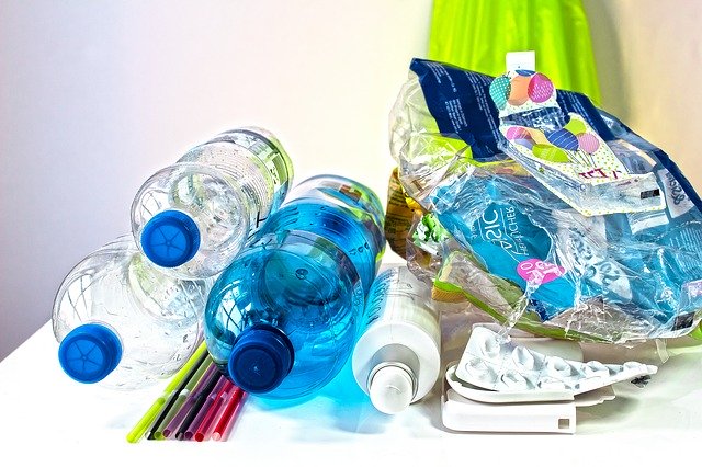 desechos plásticos