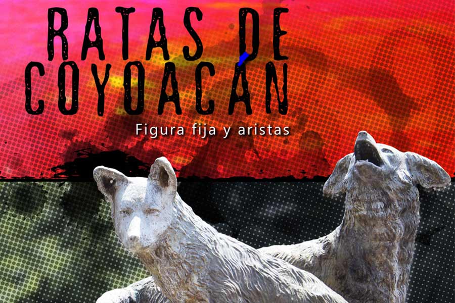 Portada del disco nuevo de Ratas de Coyoacán: Figura fija y aristas. 
