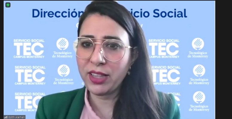 Edith Alemán, directora de Servicio Social en el campus Monterrey.