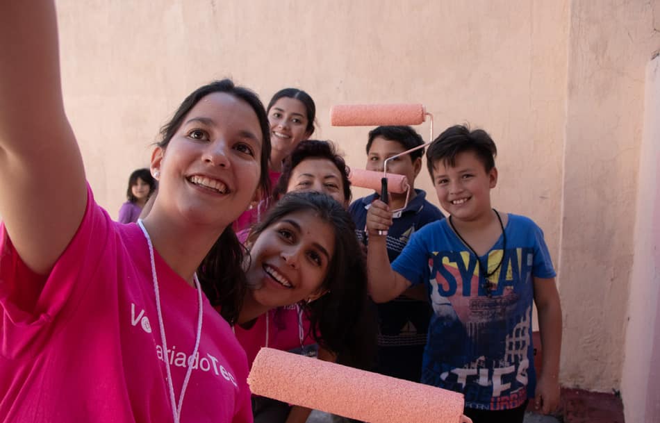 En el Día del Voluntariado la comunidad Tec beneficia a 2 escuelas públicas