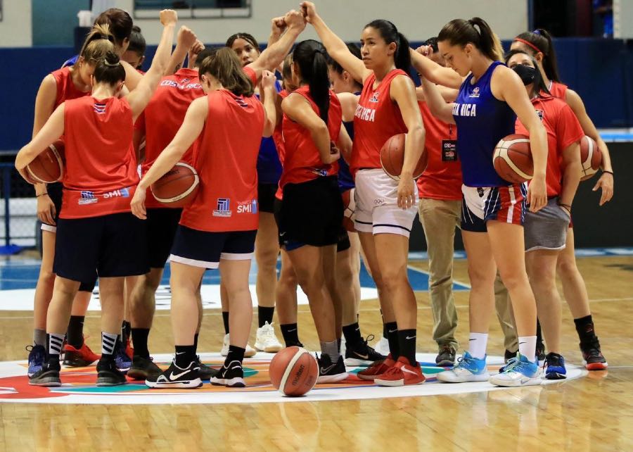 Equipo básquetbol femenil nacional Costa Rica 