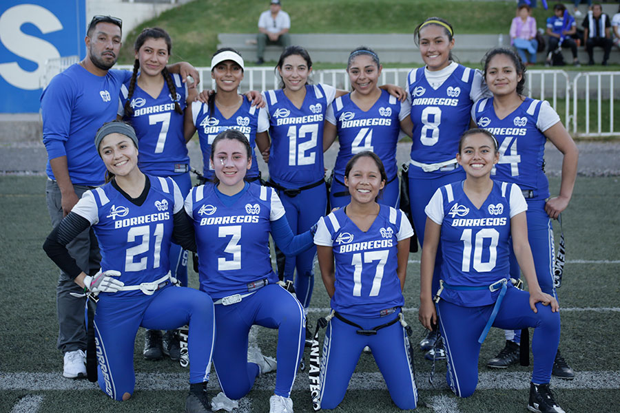 Borregos Santa Fe femenil campeonas Tocho Bandera 2018